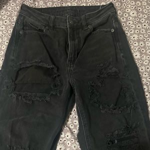 Ripped black jeans